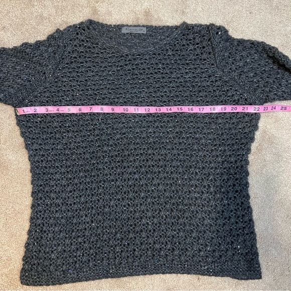 Elsamanda Sweater Sparkly Women’s Medium Alpaca & Wool - Picture 4 of 7